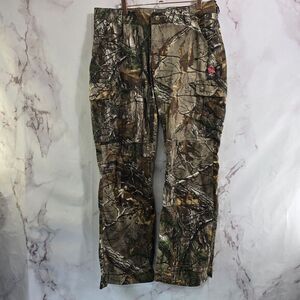 Game Winner Pants Womens XL X 30 Camo Hunting Realtree Woodland Oak Pine Forest